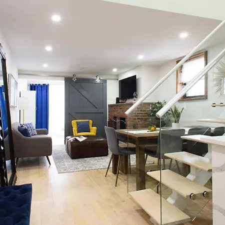 Appartement 75-5D New Quality 3Br Duplex W&D Elevator